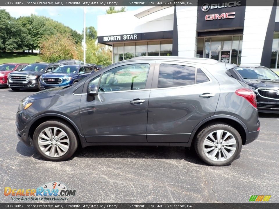 2017 Buick Encore Preferred AWD Graphite Gray Metallic / Ebony Photo #2