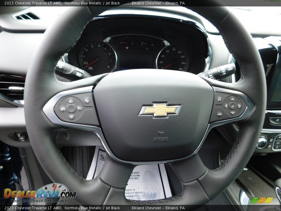 2023 Chevrolet Traverse LT AWD Northsky Blue Metallic / Jet Black Photo #23