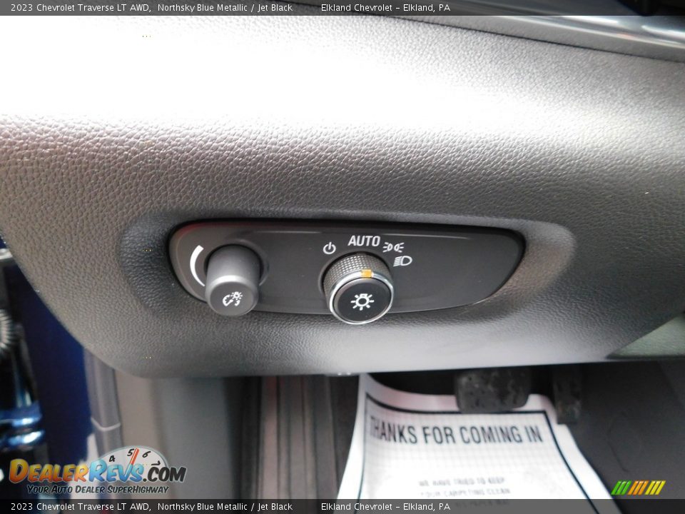 2023 Chevrolet Traverse LT AWD Northsky Blue Metallic / Jet Black Photo #26