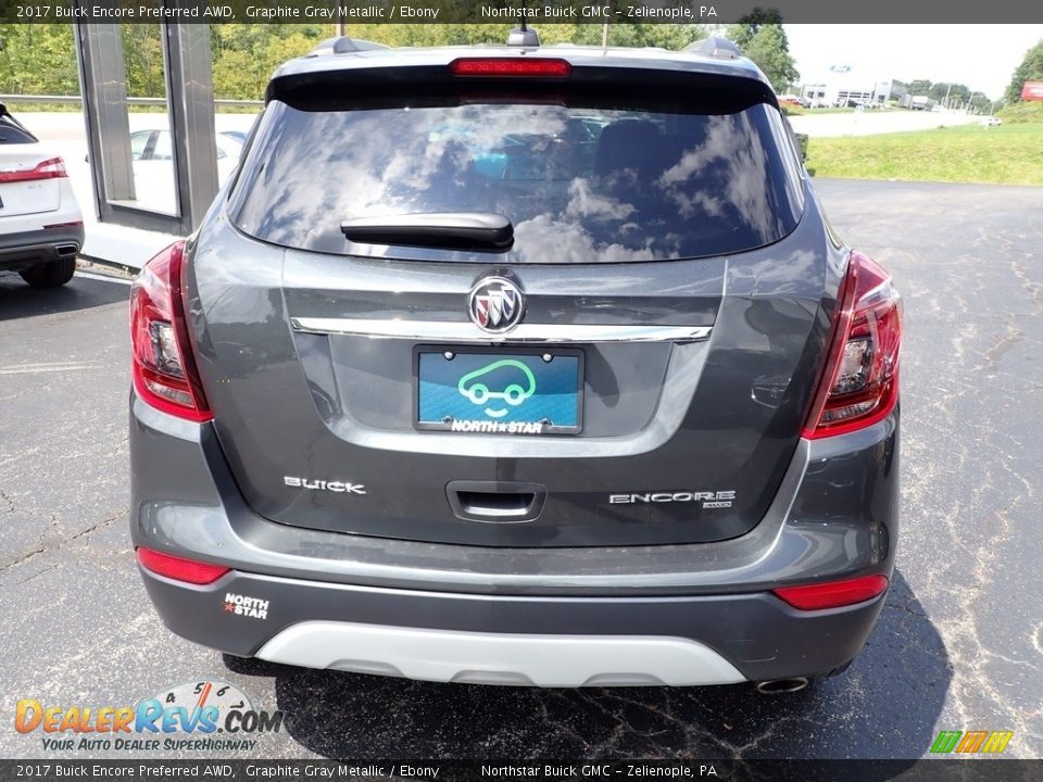 2017 Buick Encore Preferred AWD Graphite Gray Metallic / Ebony Photo #5