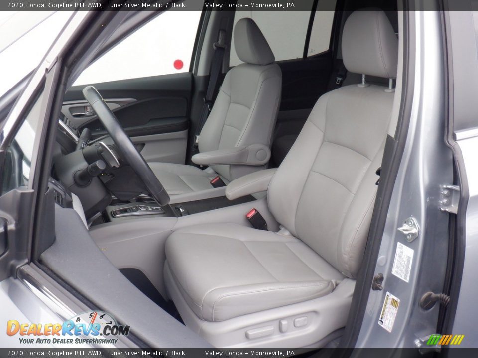 Front Seat of 2020 Honda Ridgeline RTL AWD Photo #17