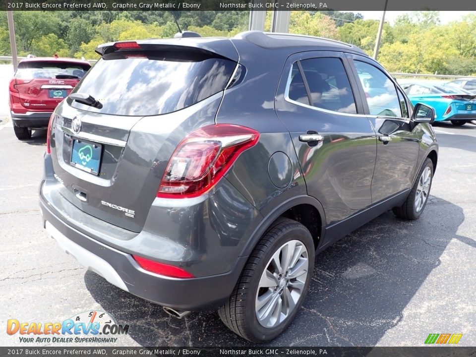 2017 Buick Encore Preferred AWD Graphite Gray Metallic / Ebony Photo #6