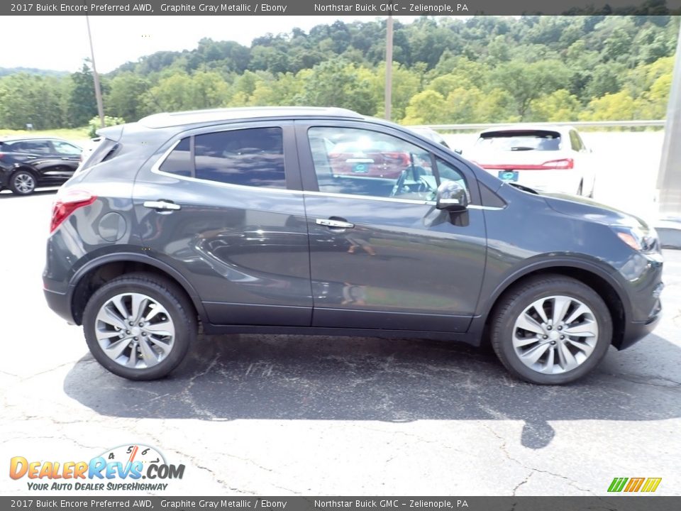 2017 Buick Encore Preferred AWD Graphite Gray Metallic / Ebony Photo #8