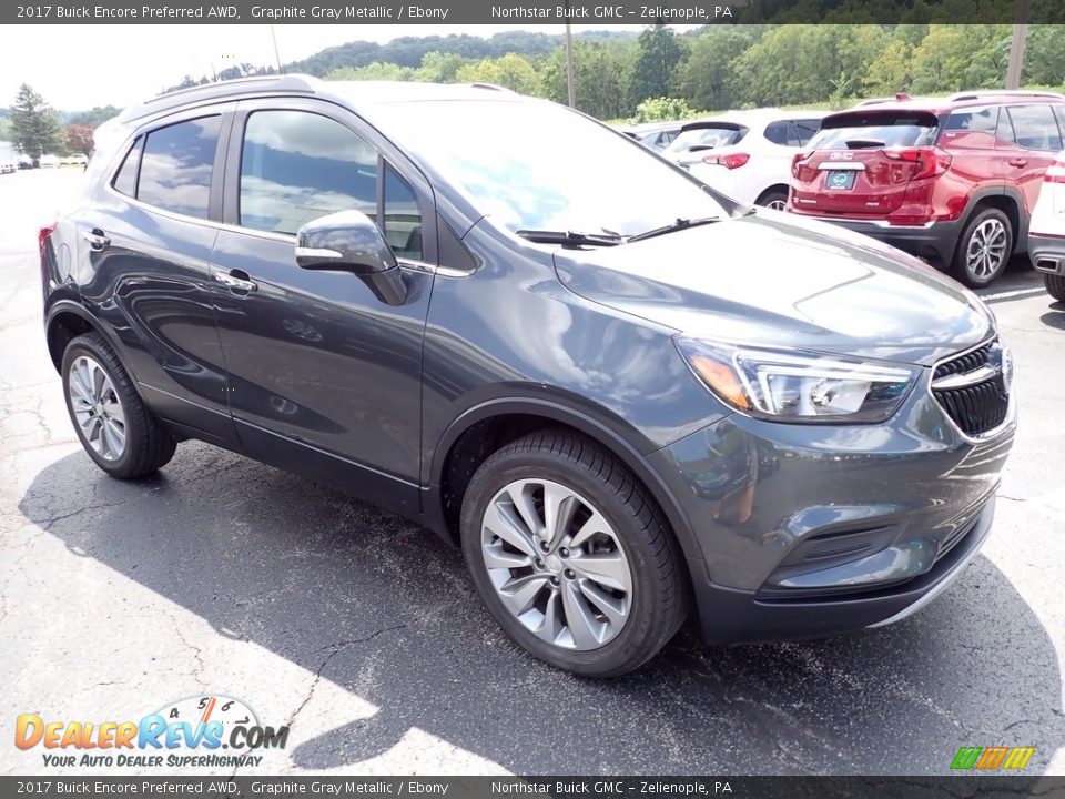 2017 Buick Encore Preferred AWD Graphite Gray Metallic / Ebony Photo #9