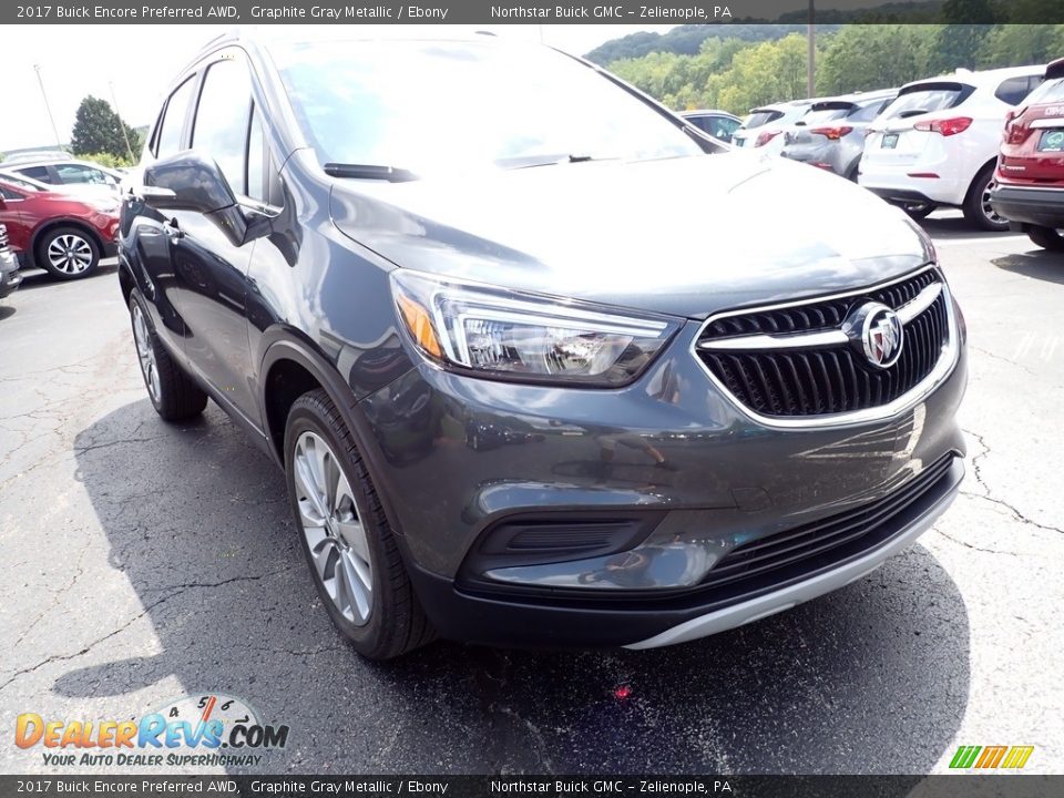 2017 Buick Encore Preferred AWD Graphite Gray Metallic / Ebony Photo #10