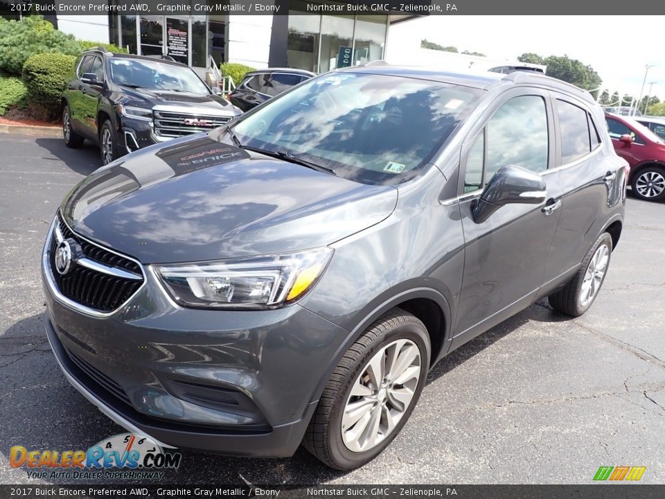 2017 Buick Encore Preferred AWD Graphite Gray Metallic / Ebony Photo #12