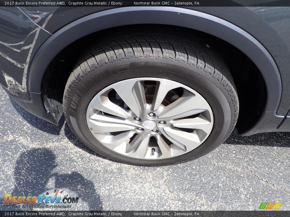 2017 Buick Encore Preferred AWD Graphite Gray Metallic / Ebony Photo #13
