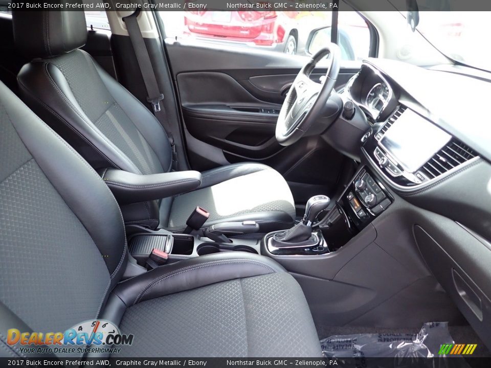 2017 Buick Encore Preferred AWD Graphite Gray Metallic / Ebony Photo #15