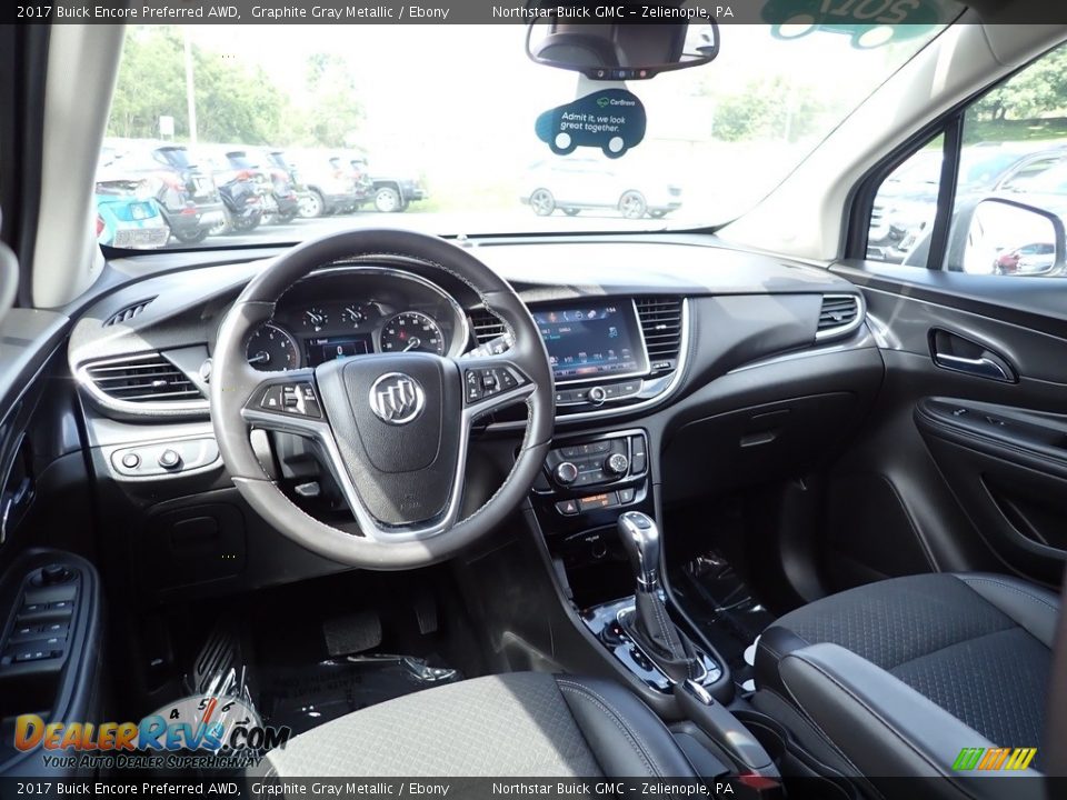 2017 Buick Encore Preferred AWD Graphite Gray Metallic / Ebony Photo #19