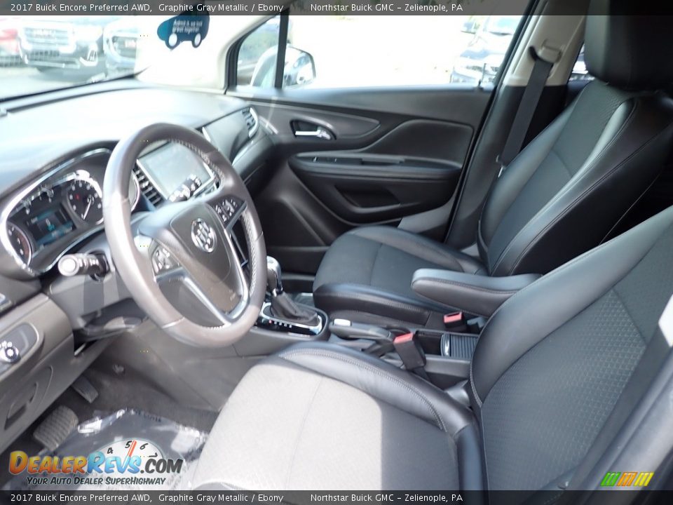 2017 Buick Encore Preferred AWD Graphite Gray Metallic / Ebony Photo #20