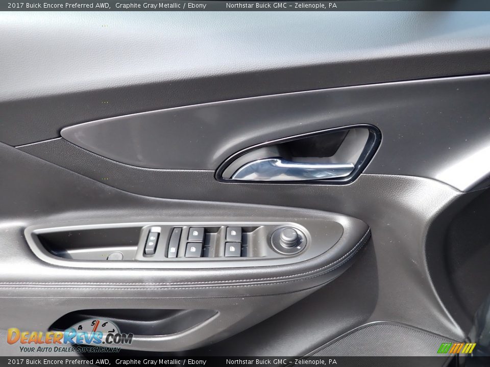 2017 Buick Encore Preferred AWD Graphite Gray Metallic / Ebony Photo #21
