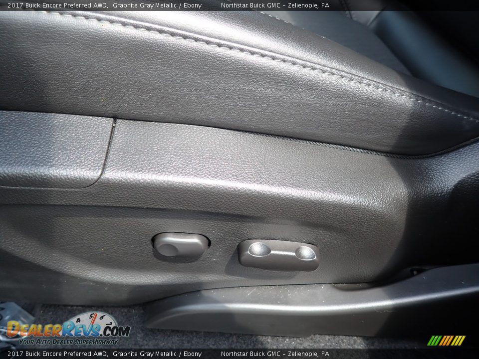 2017 Buick Encore Preferred AWD Graphite Gray Metallic / Ebony Photo #22