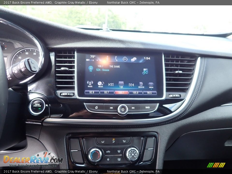 2017 Buick Encore Preferred AWD Graphite Gray Metallic / Ebony Photo #23
