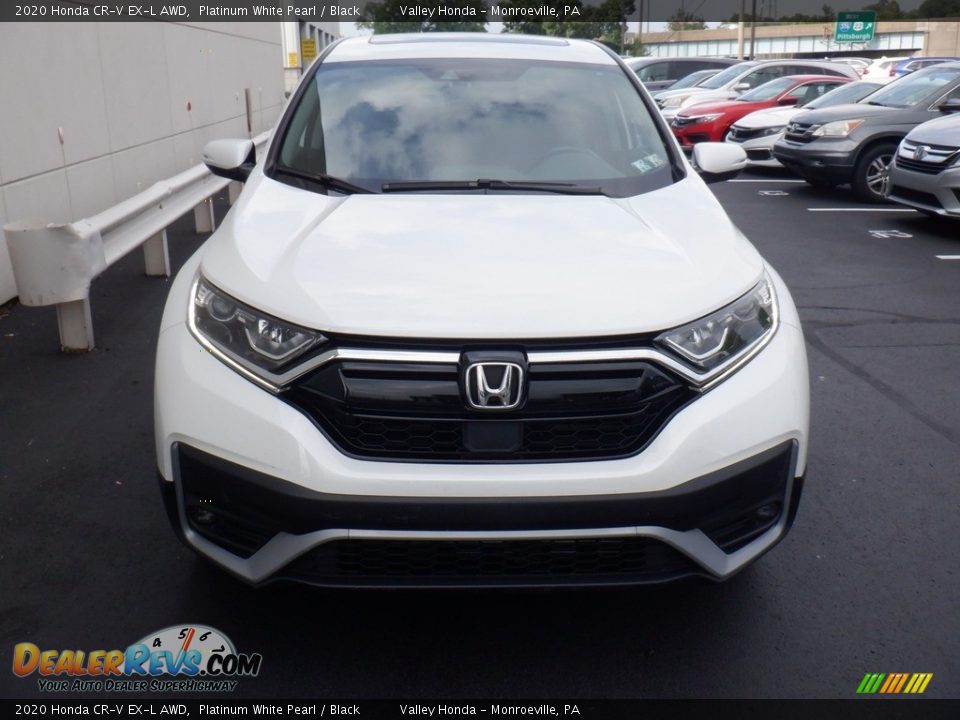 2020 Honda CR-V EX-L AWD Platinum White Pearl / Black Photo #3