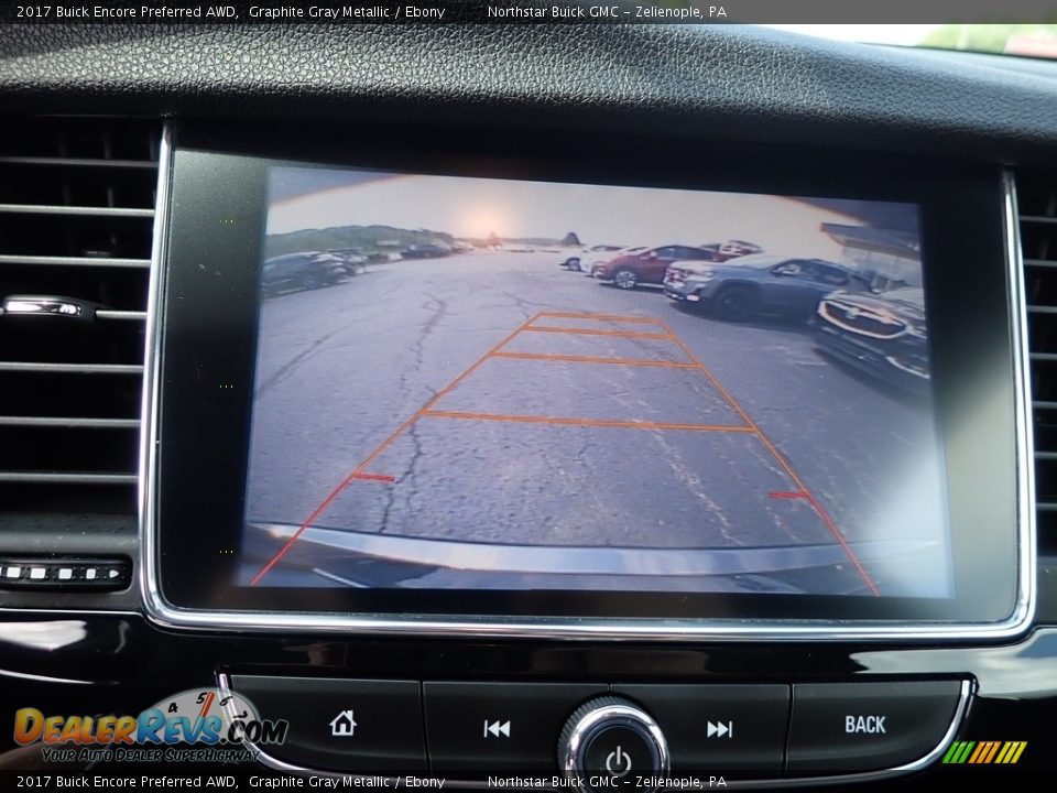 2017 Buick Encore Preferred AWD Graphite Gray Metallic / Ebony Photo #24