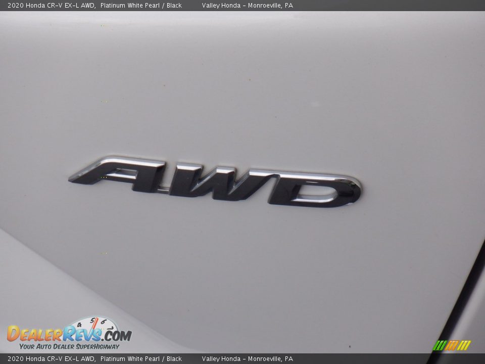 2020 Honda CR-V EX-L AWD Platinum White Pearl / Black Photo #5