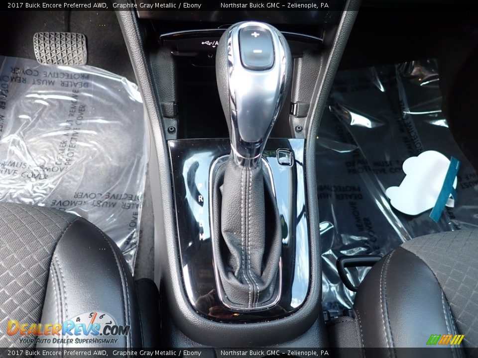 2017 Buick Encore Preferred AWD Graphite Gray Metallic / Ebony Photo #26