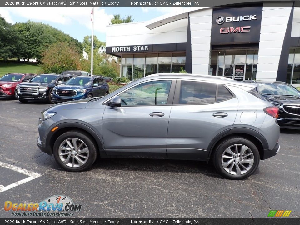 2020 Buick Encore GX Select AWD Satin Steel Metallic / Ebony Photo #2