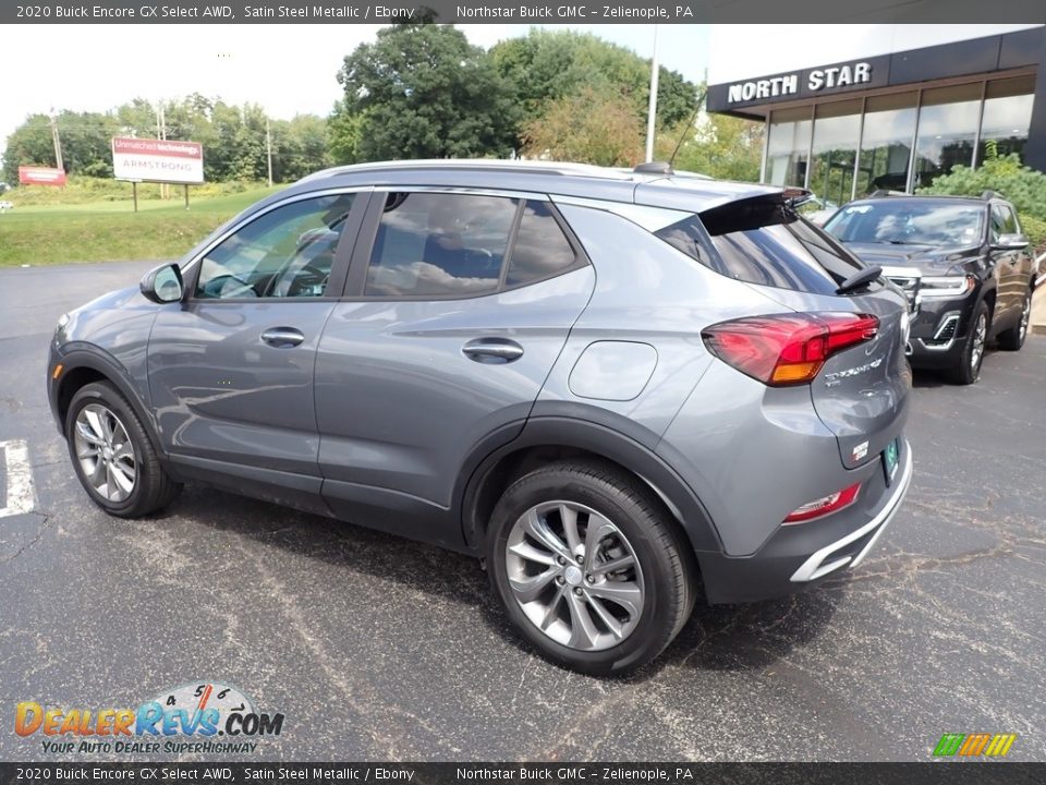 2020 Buick Encore GX Select AWD Satin Steel Metallic / Ebony Photo #3