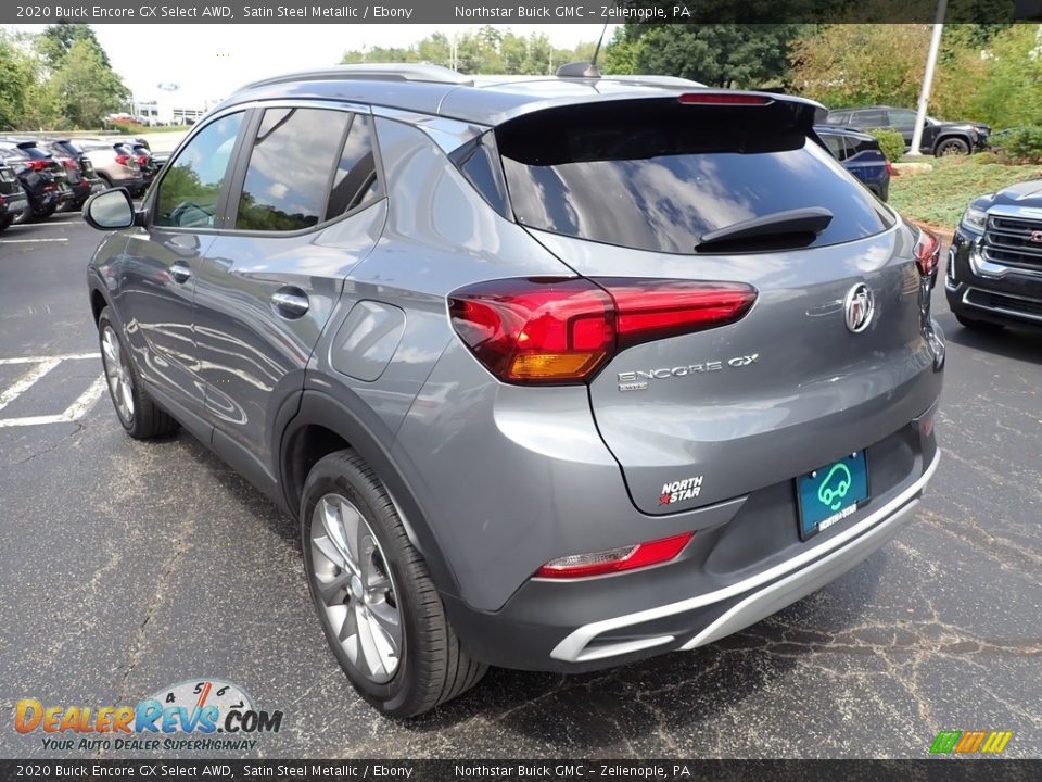 2020 Buick Encore GX Select AWD Satin Steel Metallic / Ebony Photo #4