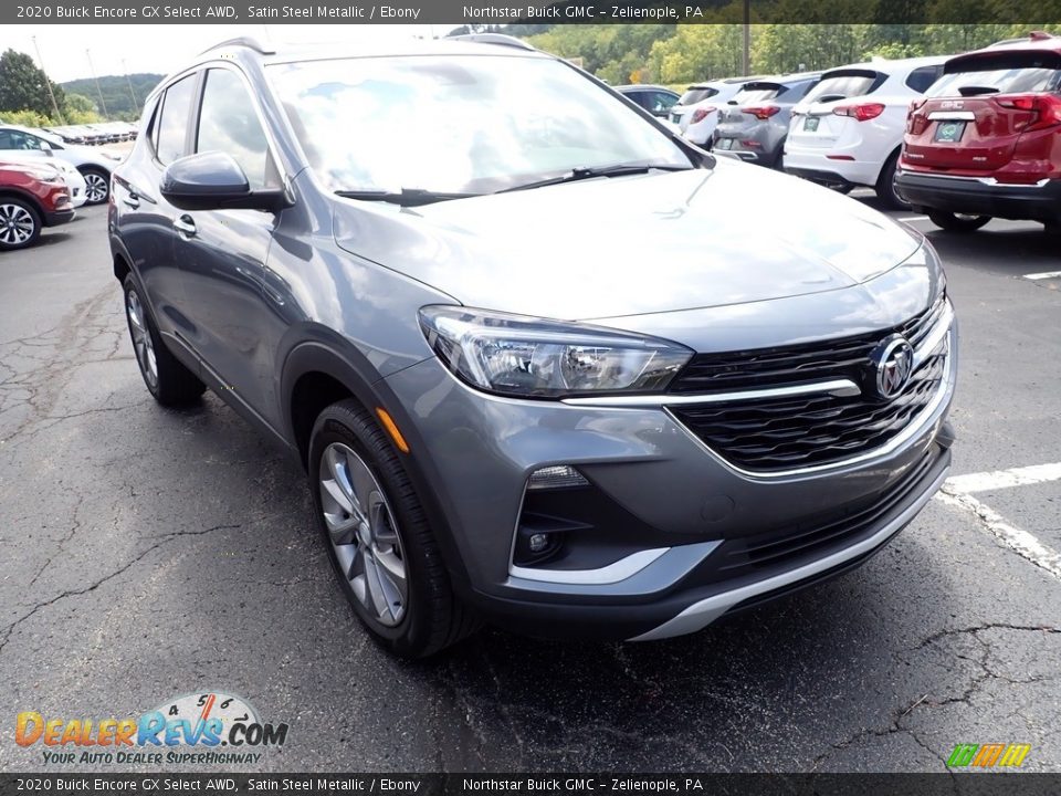 2020 Buick Encore GX Select AWD Satin Steel Metallic / Ebony Photo #10