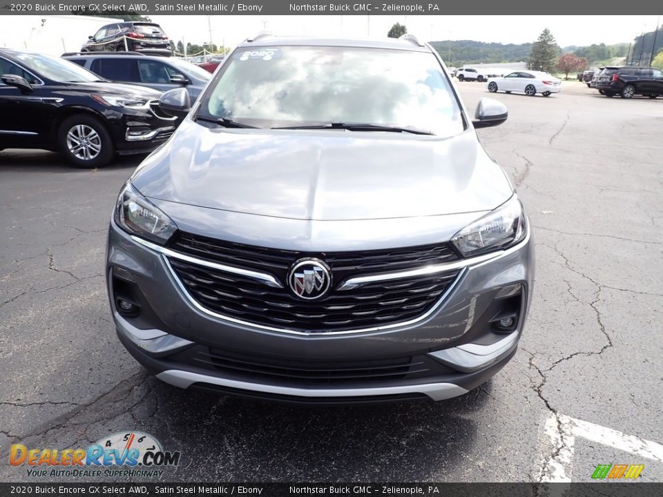 2020 Buick Encore GX Select AWD Satin Steel Metallic / Ebony Photo #11