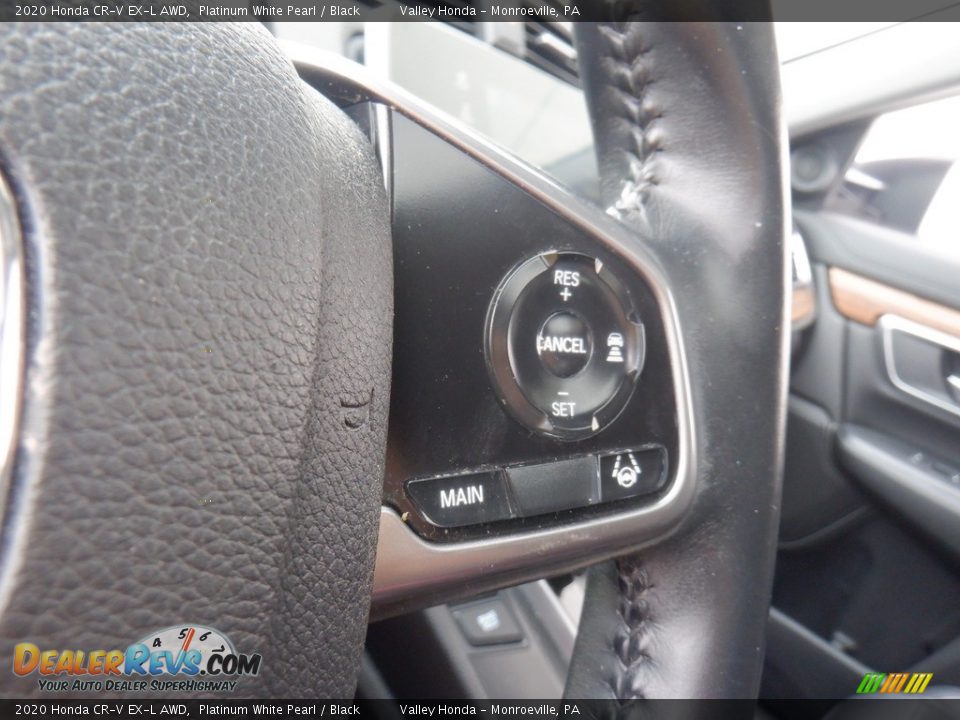 2020 Honda CR-V EX-L AWD Platinum White Pearl / Black Photo #22
