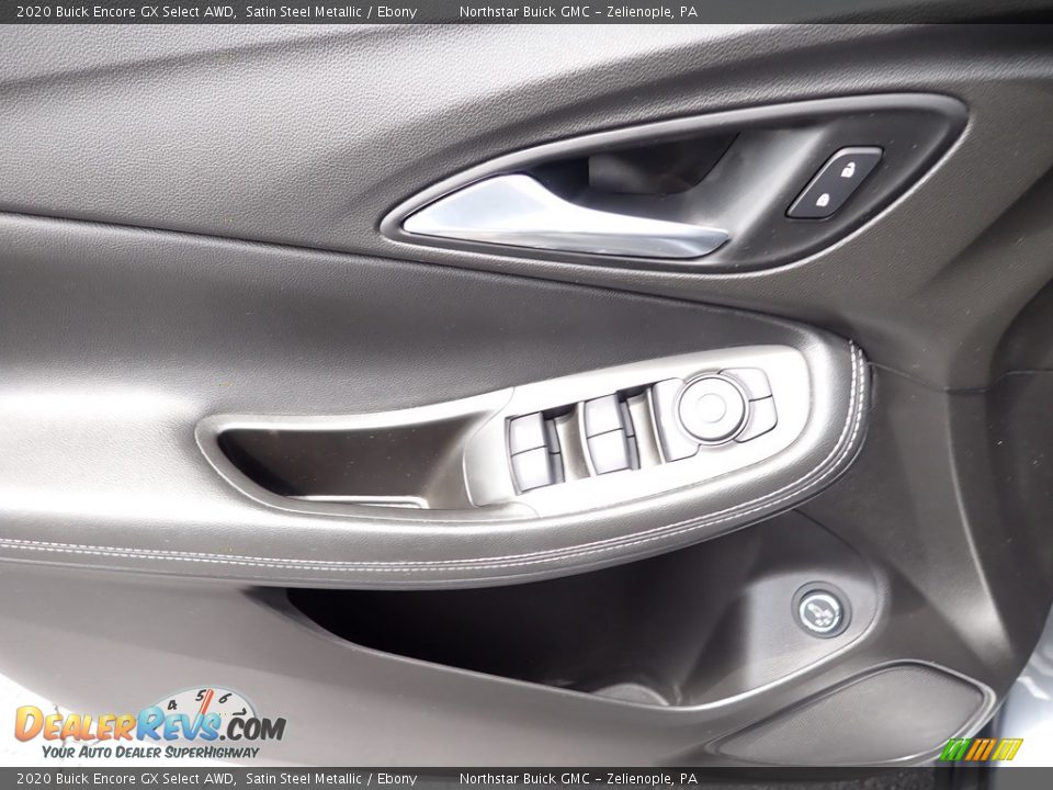2020 Buick Encore GX Select AWD Satin Steel Metallic / Ebony Photo #21