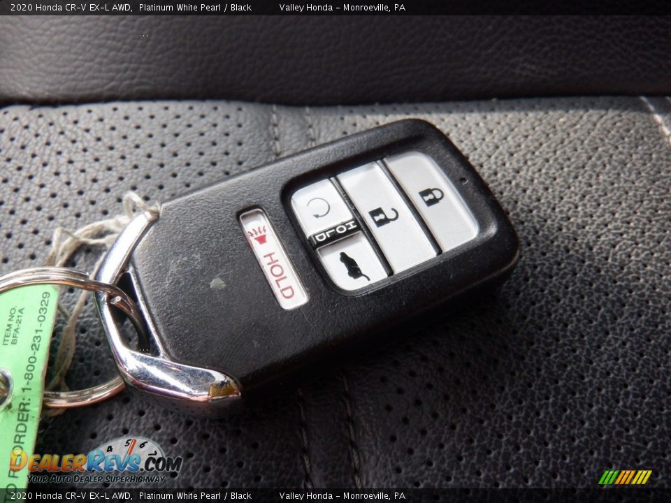 2020 Honda CR-V EX-L AWD Platinum White Pearl / Black Photo #29