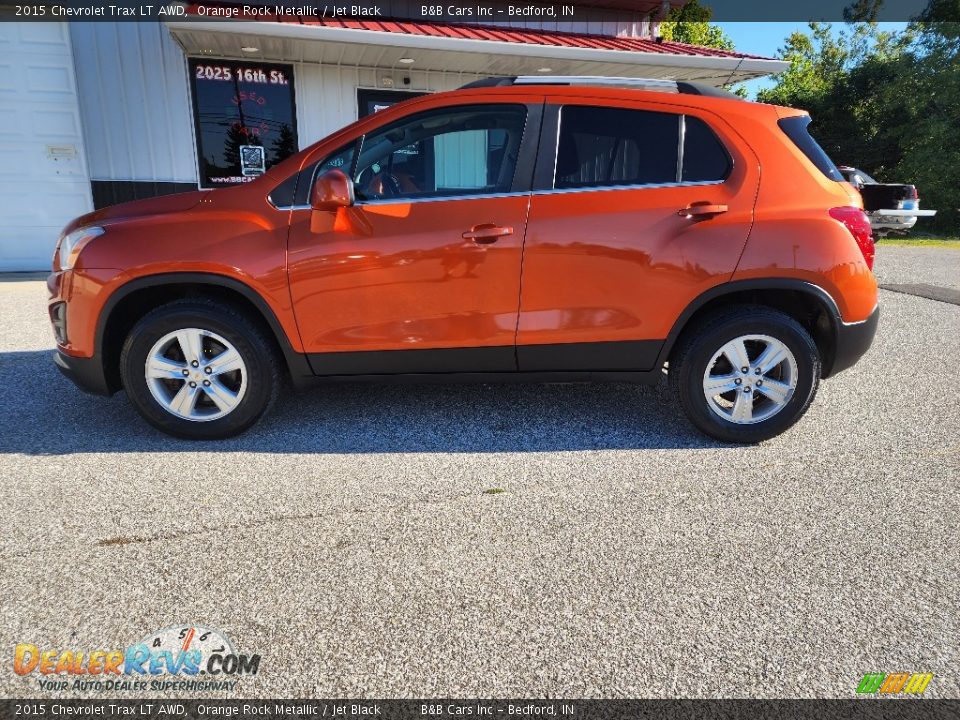 2015 Chevrolet Trax LT AWD Orange Rock Metallic / Jet Black Photo #1