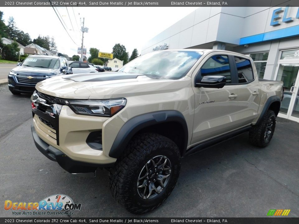 2023 Chevrolet Colorado ZR2 Crew Cab 4x4 Sand Dune Metallic / Jet Black/Artemis Photo #2