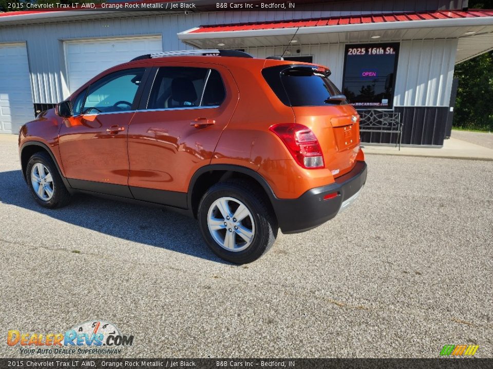 2015 Chevrolet Trax LT AWD Orange Rock Metallic / Jet Black Photo #2