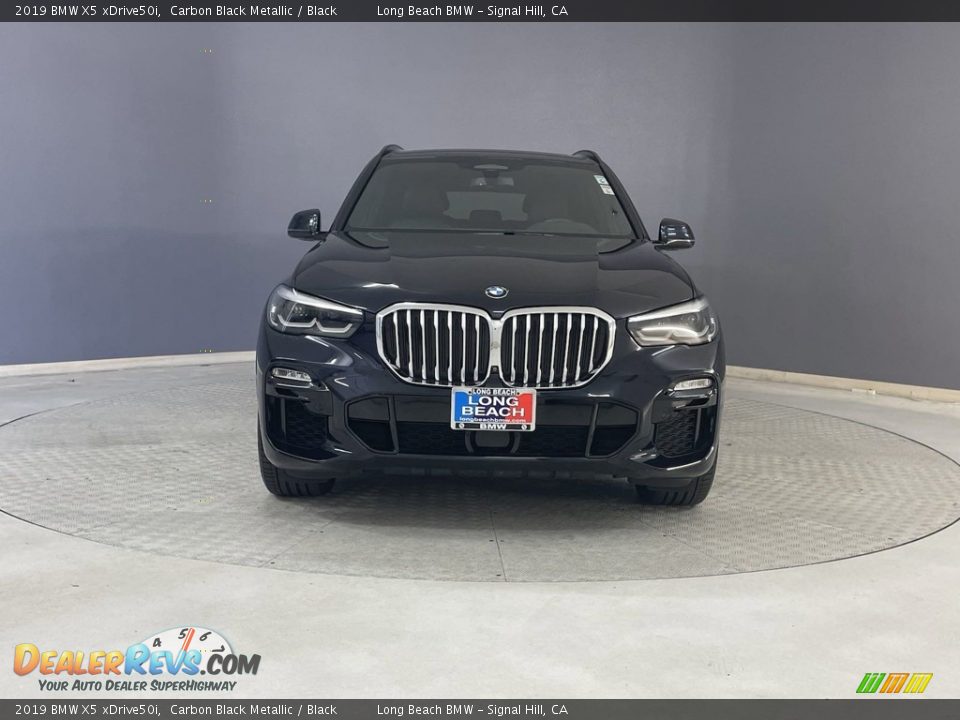 2019 BMW X5 xDrive50i Carbon Black Metallic / Black Photo #2