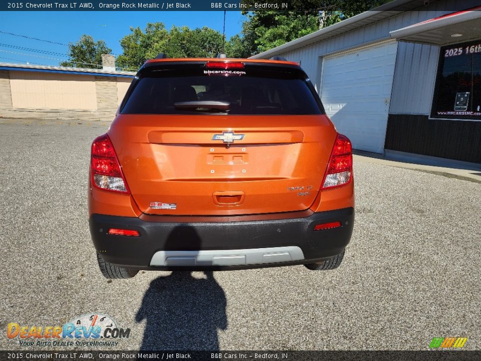 2015 Chevrolet Trax LT AWD Orange Rock Metallic / Jet Black Photo #3