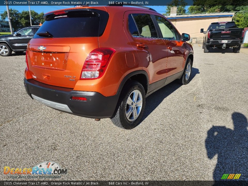 2015 Chevrolet Trax LT AWD Orange Rock Metallic / Jet Black Photo #4