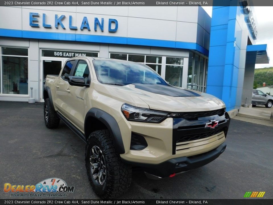 2023 Chevrolet Colorado ZR2 Crew Cab 4x4 Sand Dune Metallic / Jet Black/Artemis Photo #5