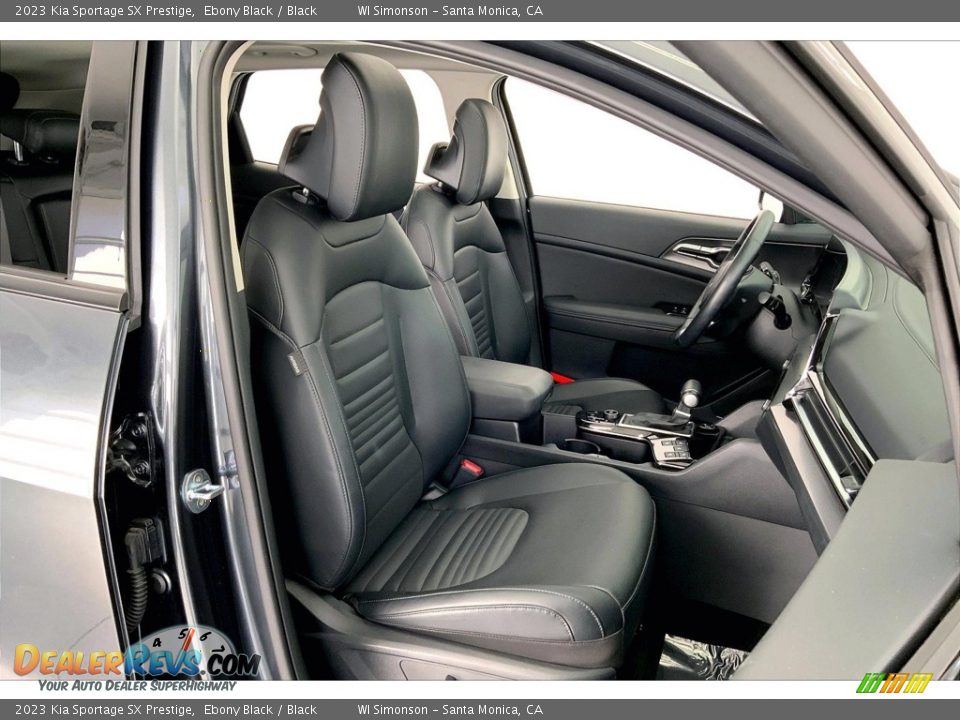 Black Interior - 2023 Kia Sportage SX Prestige Photo #6