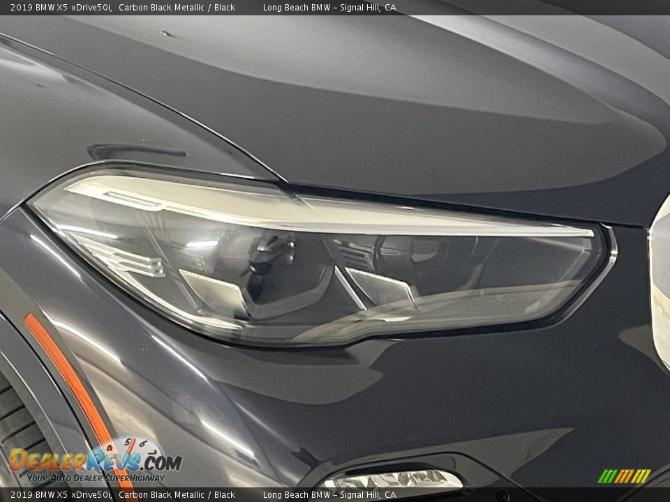 2019 BMW X5 xDrive50i Carbon Black Metallic / Black Photo #6