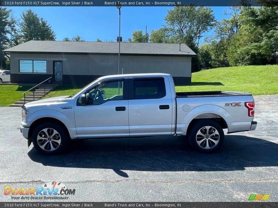 2019 Ford F150 XLT SuperCrew Ingot Silver / Black Photo #1