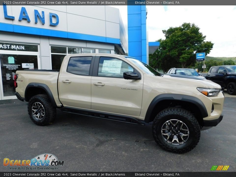 2023 Chevrolet Colorado ZR2 Crew Cab 4x4 Sand Dune Metallic / Jet Black/Artemis Photo #7