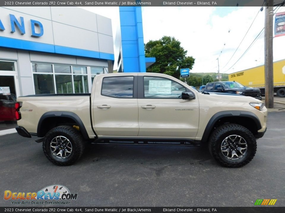 2023 Chevrolet Colorado ZR2 Crew Cab 4x4 Sand Dune Metallic / Jet Black/Artemis Photo #8