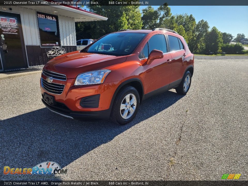 2015 Chevrolet Trax LT AWD Orange Rock Metallic / Jet Black Photo #8