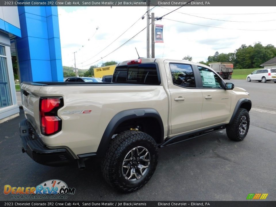 2023 Chevrolet Colorado ZR2 Crew Cab 4x4 Sand Dune Metallic / Jet Black/Artemis Photo #9