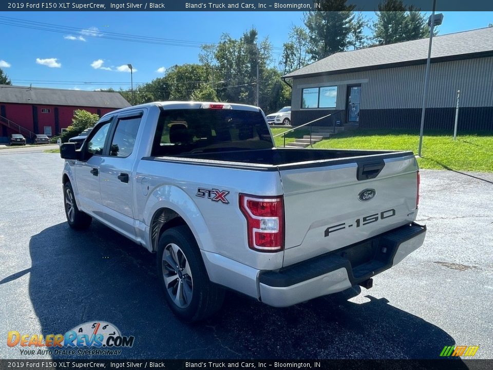 2019 Ford F150 XLT SuperCrew Ingot Silver / Black Photo #3