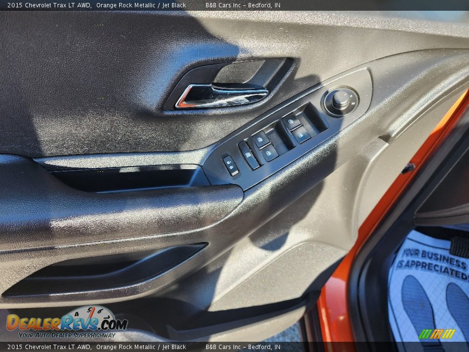 2015 Chevrolet Trax LT AWD Orange Rock Metallic / Jet Black Photo #9