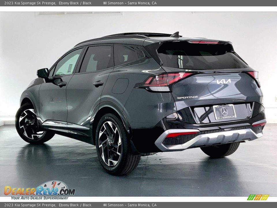 2023 Kia Sportage SX Prestige Ebony Black / Black Photo #10