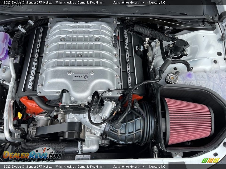 2023 Dodge Challenger SRT Hellcat 6.2 Liter Supercharged HEMI OHV 16-Valve VVT V8 Engine Photo #11