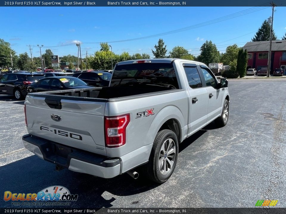 2019 Ford F150 XLT SuperCrew Ingot Silver / Black Photo #6