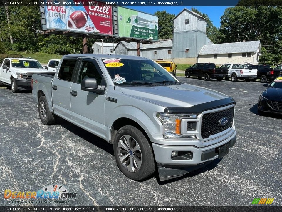 Front 3/4 View of 2019 Ford F150 XLT SuperCrew Photo #7