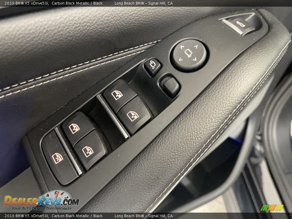 2019 BMW X5 xDrive50i Carbon Black Metallic / Black Photo #13
